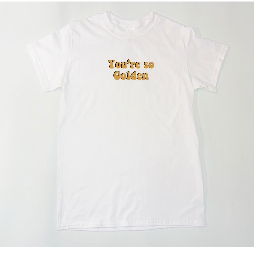 Golden T-shirt
